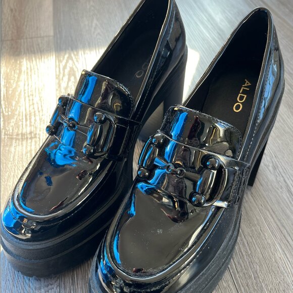 Aldo Heeled Loafer - Picture 1 of 4